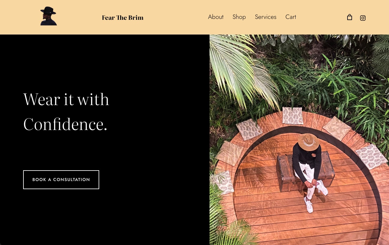 Fear the Brim website